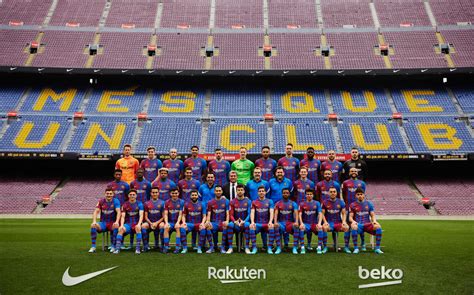 Fc barcelona teamfoto